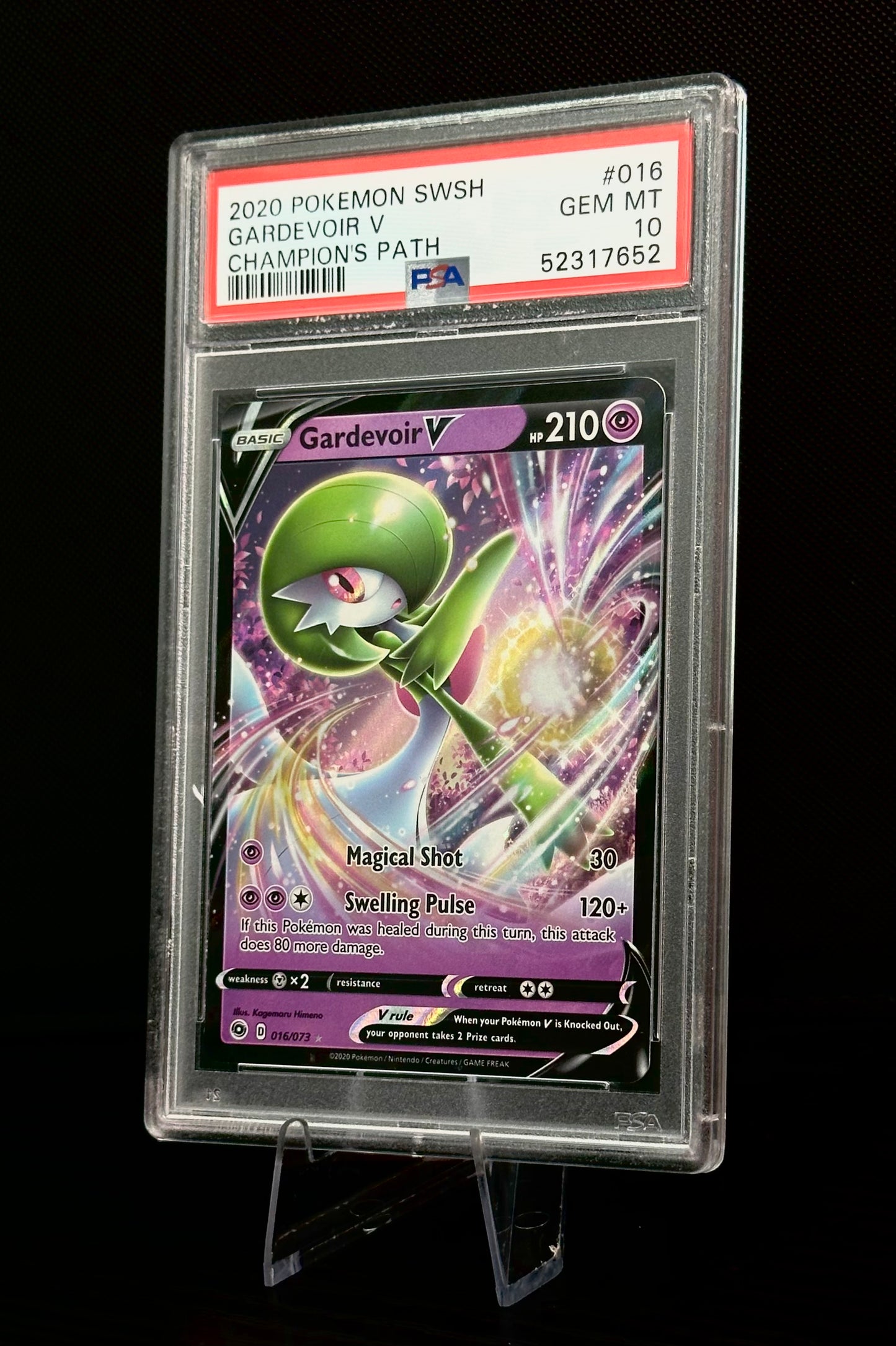 2020 Gardevoir V 016/073 Champion's Path PSA 10