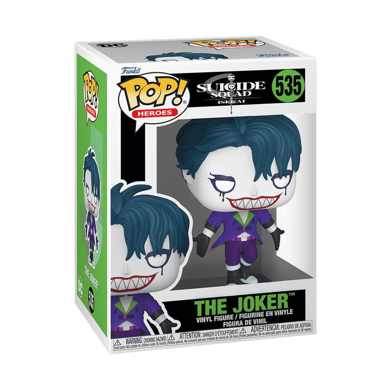 Funko Pop! Animation: DC Suicide Squad Isakai - The Joker #535 with Box Protector