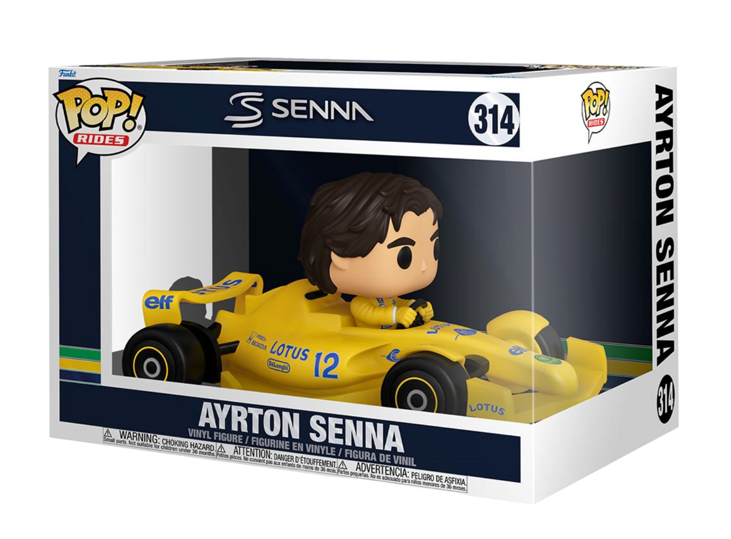 Ayrton Senna McLaren Deluxe Funko Pop! Ride Vinyl Vehicle #314