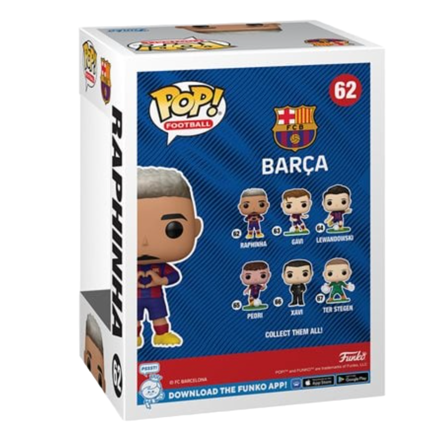 Football Barcelona Raphinha Funko Pop! Vinyl Figure #62