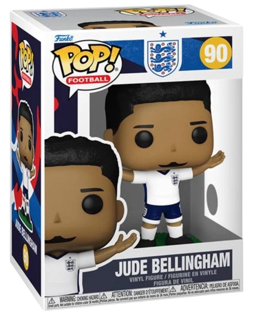 Football World Cup 2026 England Jude Bellingham Funko Pop! Vinyl Figure #90