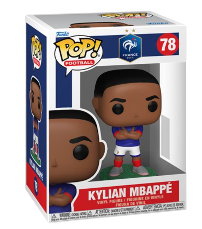 Football World Cup 2026 France Kylian Mbappe Funko Pop! Vinyl Figure