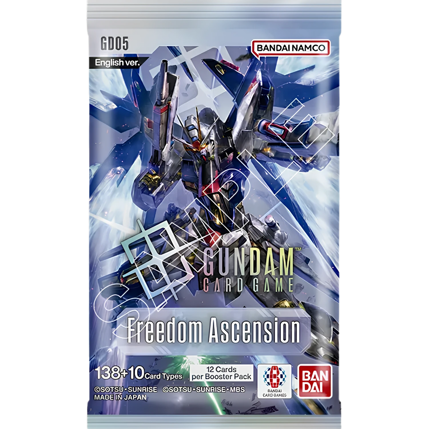 Gundam Card Game Freedom Ascension Sleeved Booster Pack (GD05)