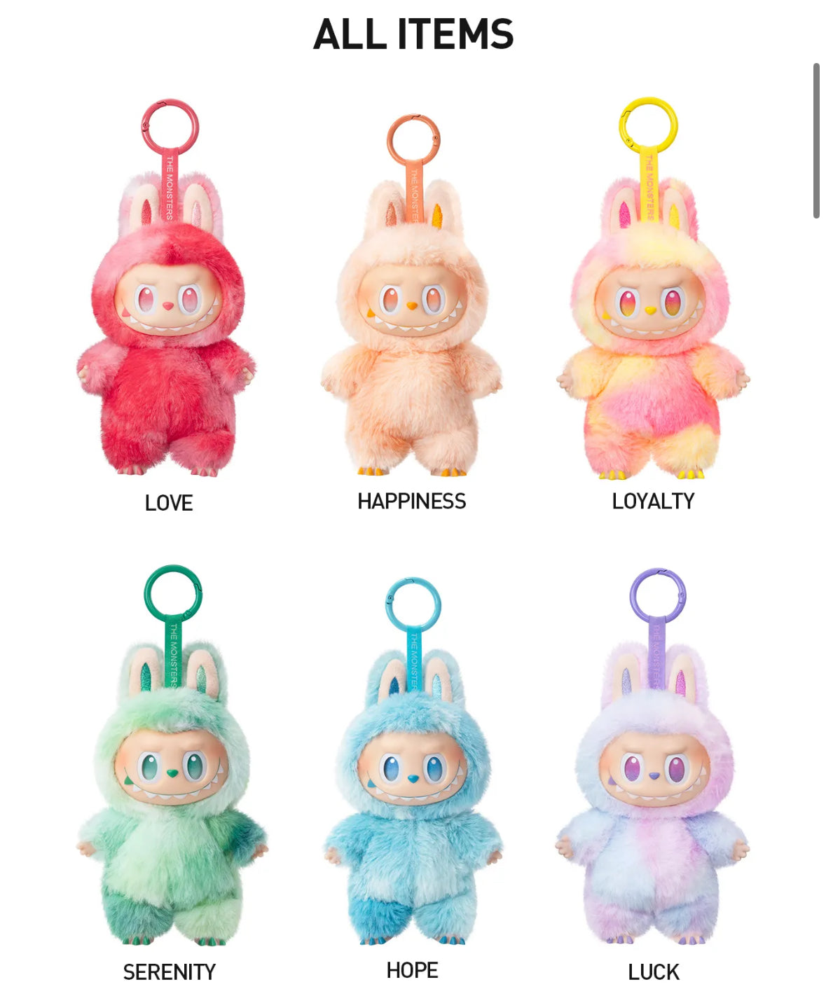 Pop Mart Labubu The Monsters Big into Energy Series Vinyl Plush Pendant Single Blind Box