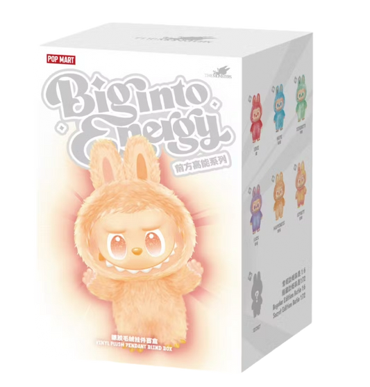 Pop Mart Labubu The Monsters Big into Energy Series Vinyl Plush Pendant Single Blind Box