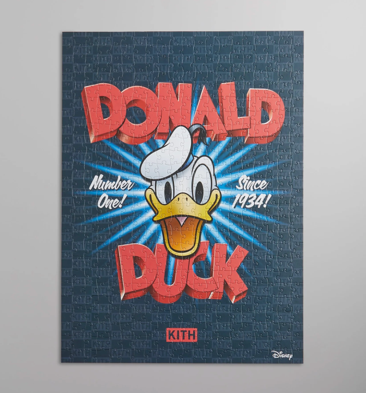 Kith X Disney Donald Duck Puzzle
