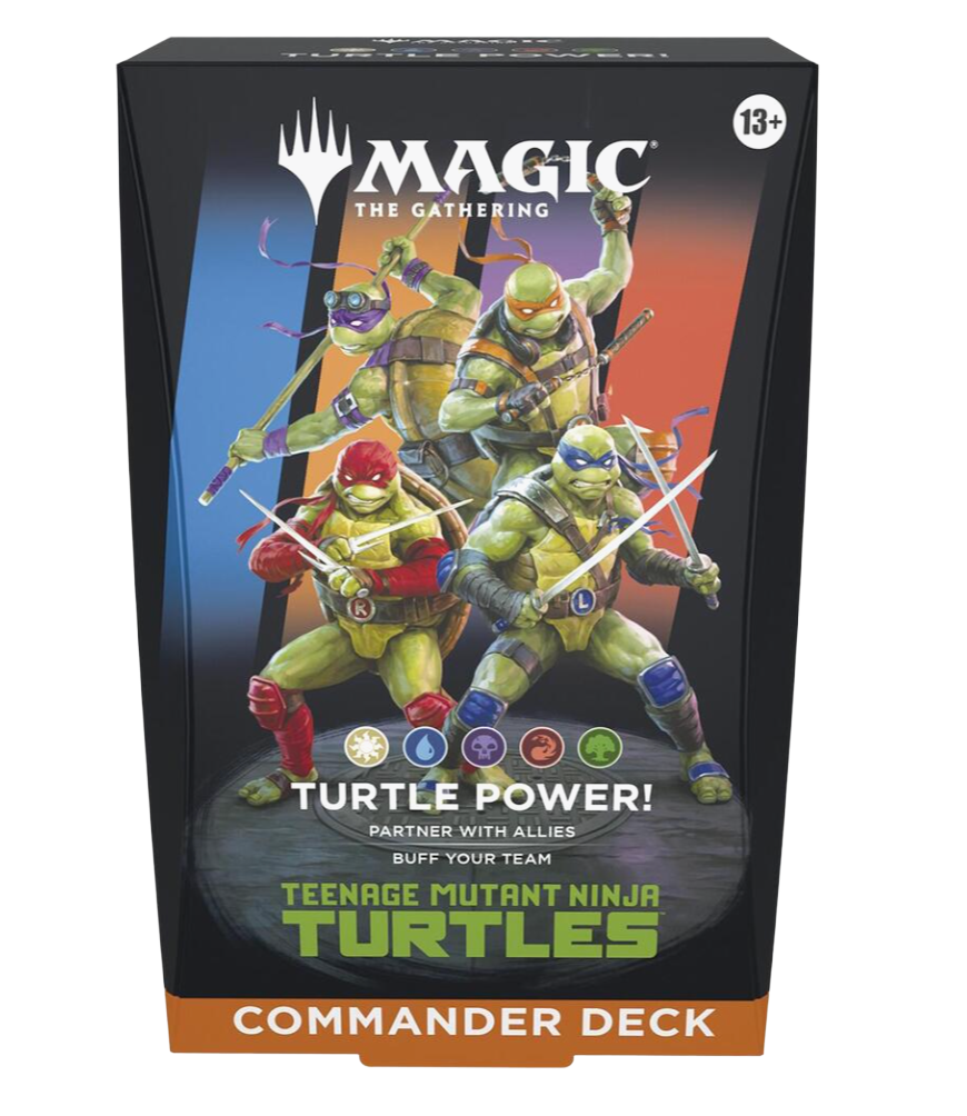 Magic The Gathering Teenage Mutant Ninja Turtles Commander Deck Turtle Power!