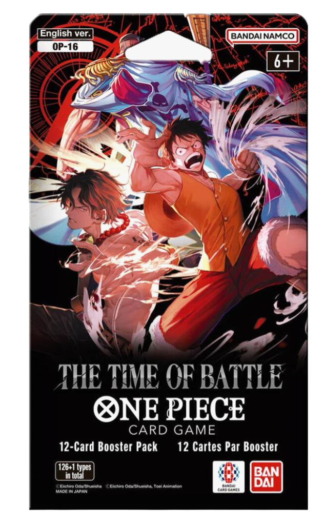 One Piece The Time of Battle Sleeved Booster Pack (OP16)
