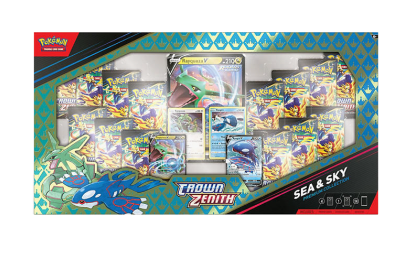 Pokémon Crown Zenith Sea & Sky Premium Collection