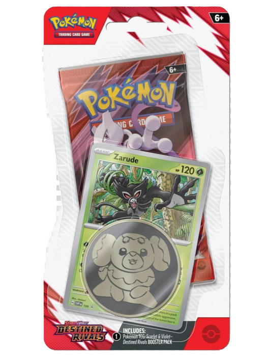 Pokémon Destined Rivals Single Pack Blister (Zarude)
