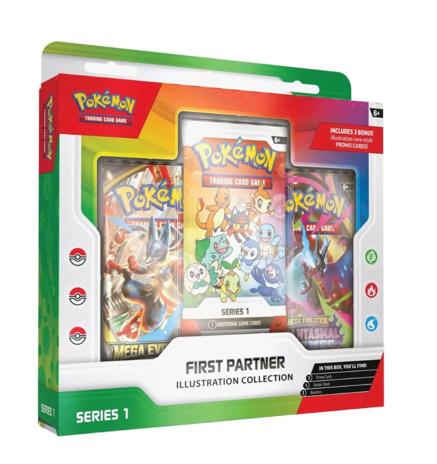 Pokémon First Partner Illustration Collection (Series 1)