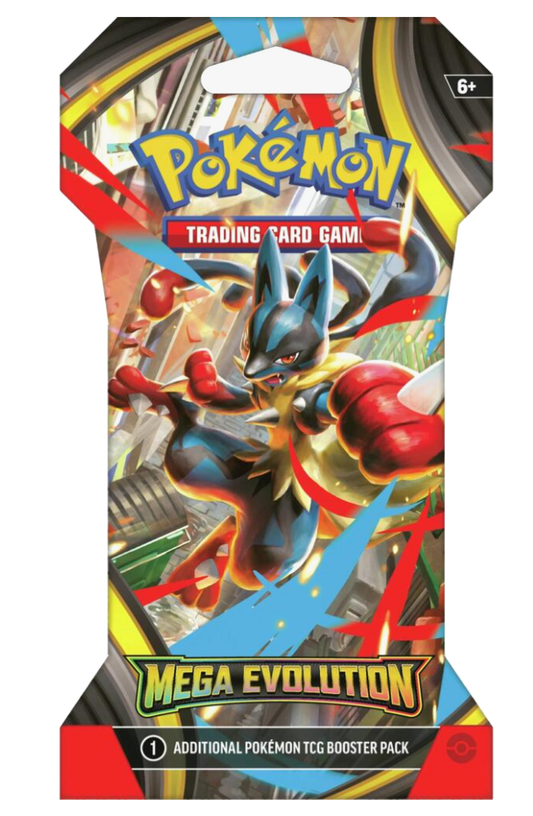 Pokémon Mega Evolution Sleeved Booster Pack