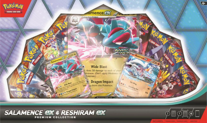 Pokémon Salamence ex & Reshiram ex Premium Collection