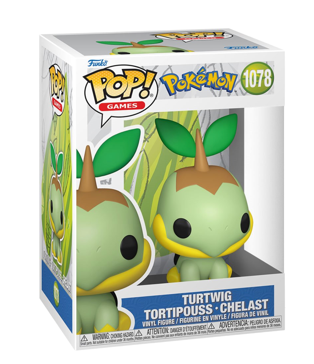 Pokémon Turtwig Funko Pop! Vinyl Figure #1078