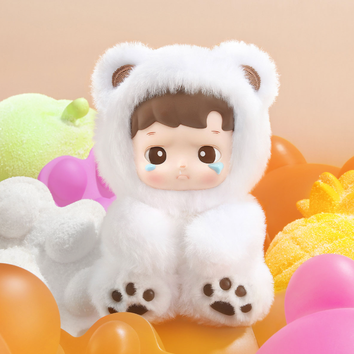 Pop Mart HACIPUPU Gummy Bear Series Vinyl Plush Pendant Single Blind Box