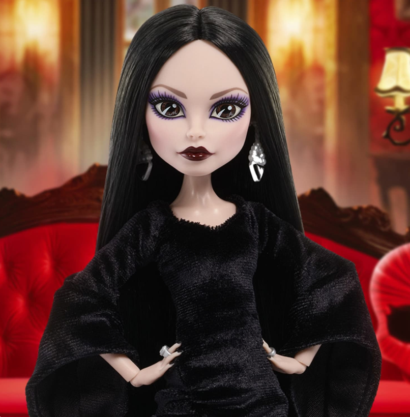 Monster High Wednesday Morticia Addams Skullector Doll