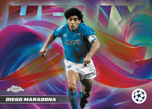 Topps Chrome® UEFA Club Competitions 2025-26 Mega Box