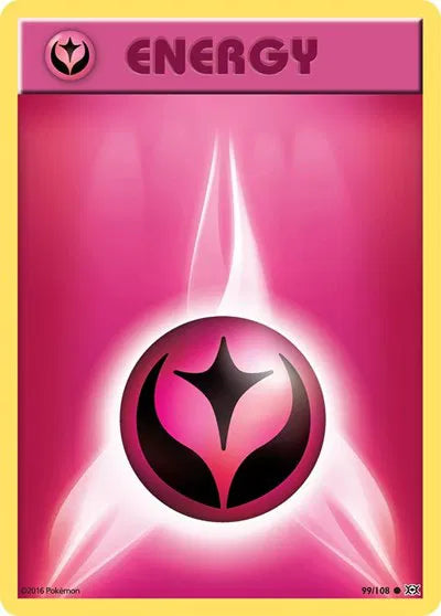 Fairy Energy - 99/108 - Evolutions (Lightly Played)