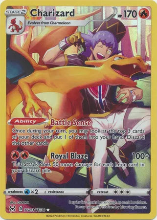 Charizard - TG03/TG30 - Lost Origin Trainer Gallery (Near Mint)