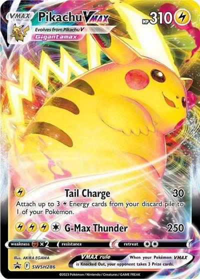 Pikachu VMAX - SWSH286 - Sword & Shield Promo (Near Mint)