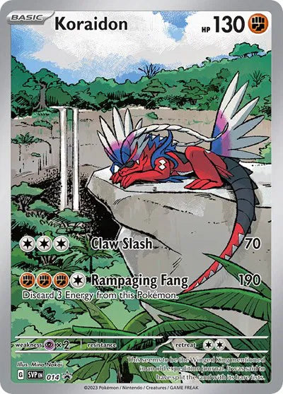 Koraidon - 014 - Scarlet & Violet Promo (Near Mint)