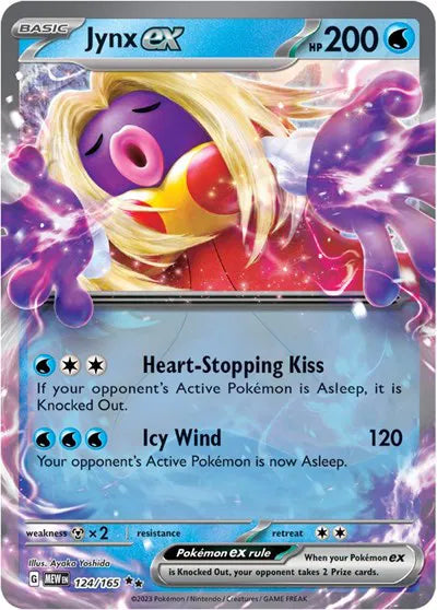 Jynx ex - 124/165 - SV: 151 (Near Mint)