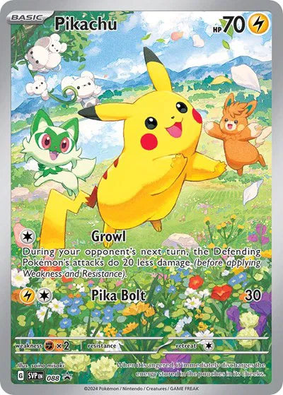 Pikachu - 088 - Scarlet & Violet Promo (Near Mint)