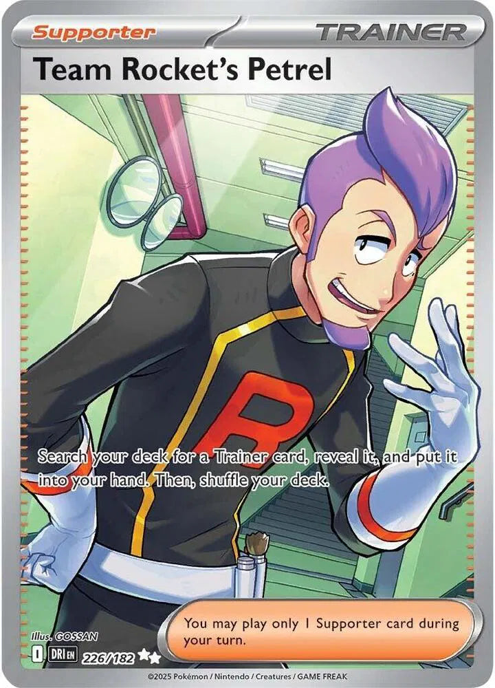 Team Rocket's Petrel - 226/182 - Destined Rivals (Near Mint)