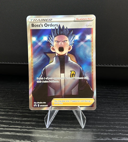 Boss's Orders (Full Art) - SWSH: Sword & Shield Promo Cards (SWSD) (Near MInt)