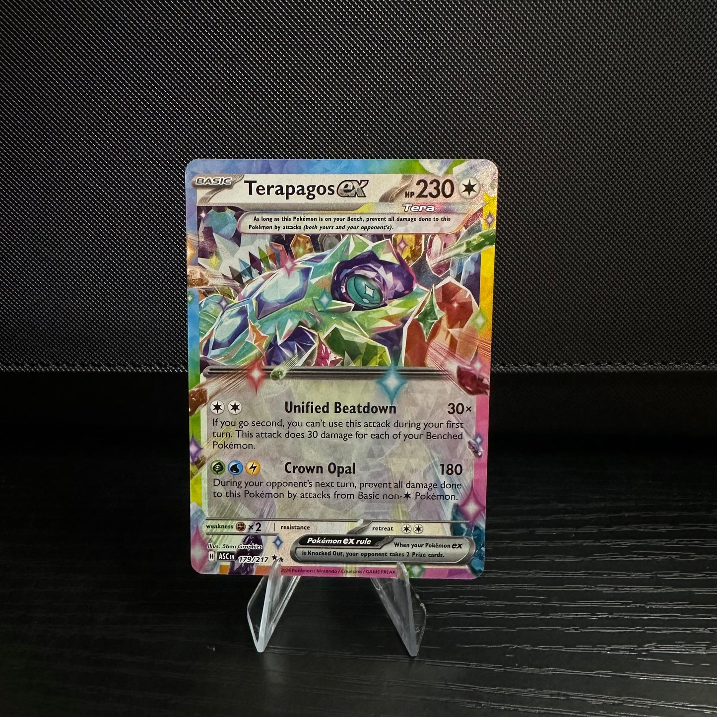 Terapagos ex - 128/142 - SV07: Stellar Crown (SCR)