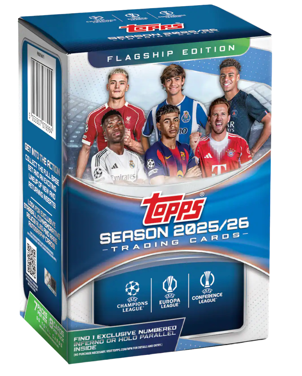 2025-2026 Topps UEFA Club Competitions Blaster Box