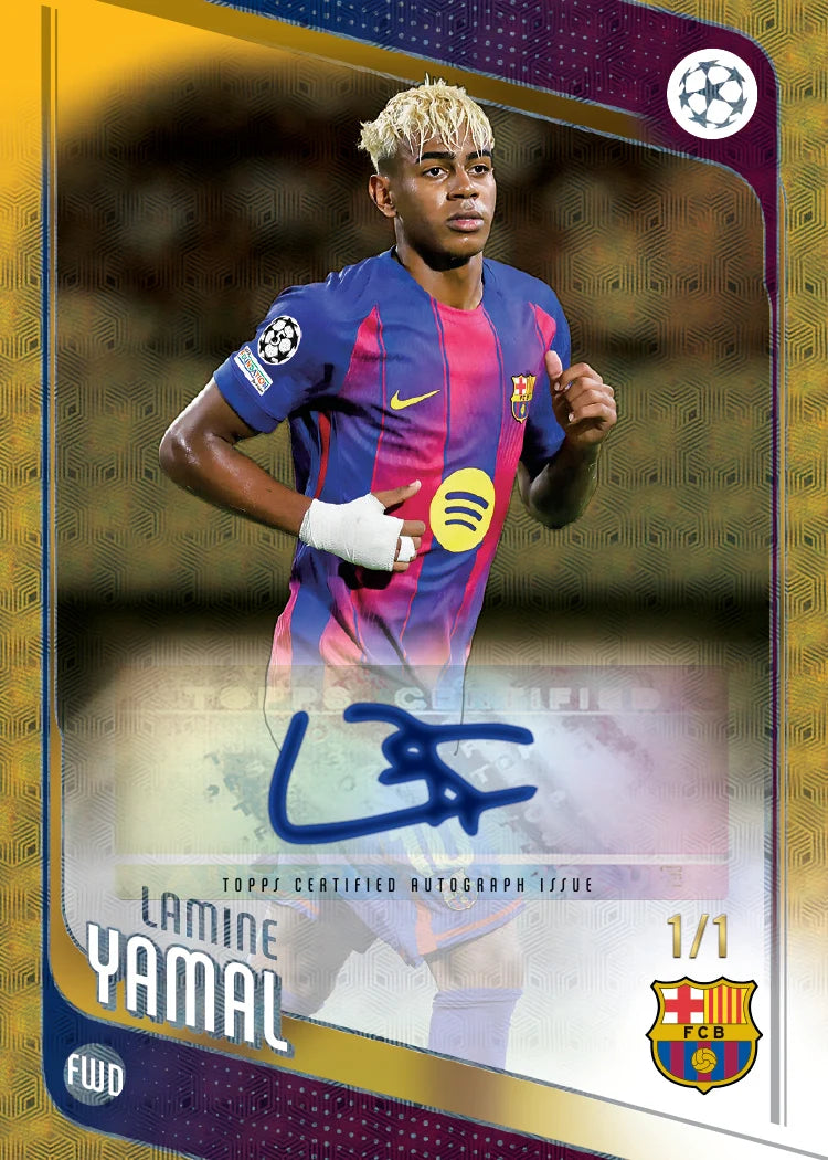 Topps UEFA Club Competitions 2025-26 Spring Tin