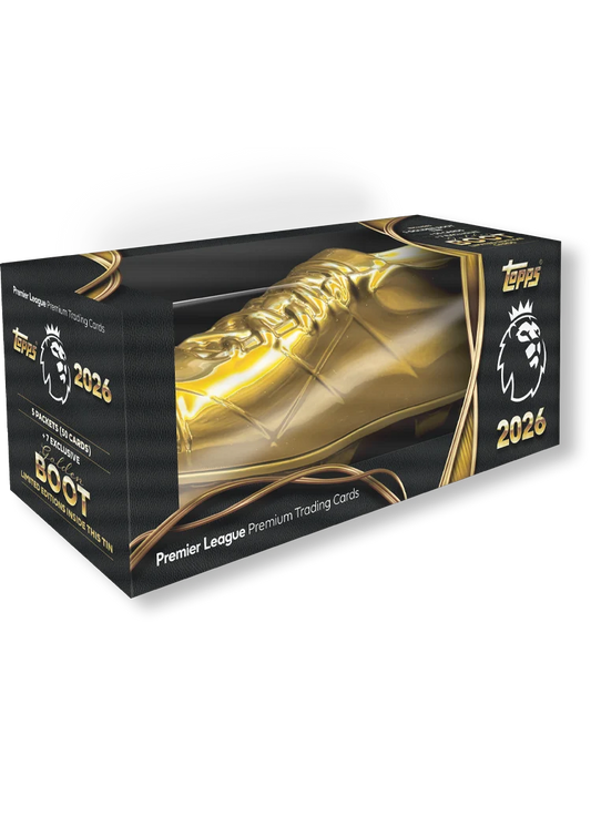 Topps Premier League 2026 Debut Edition Golden Boot Tin
