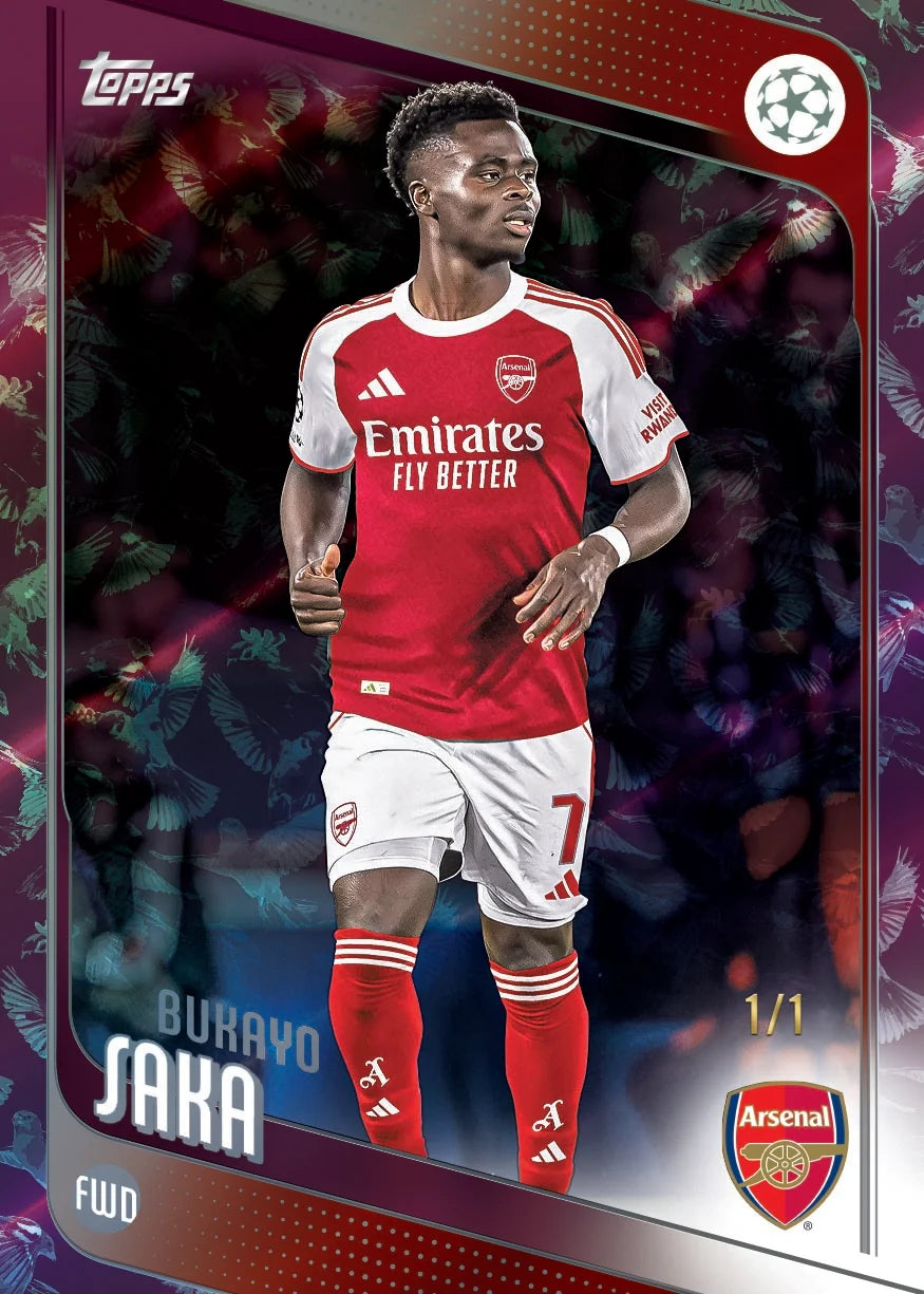 Topps UEFA Club Competitions 2025-26 Spring Tin