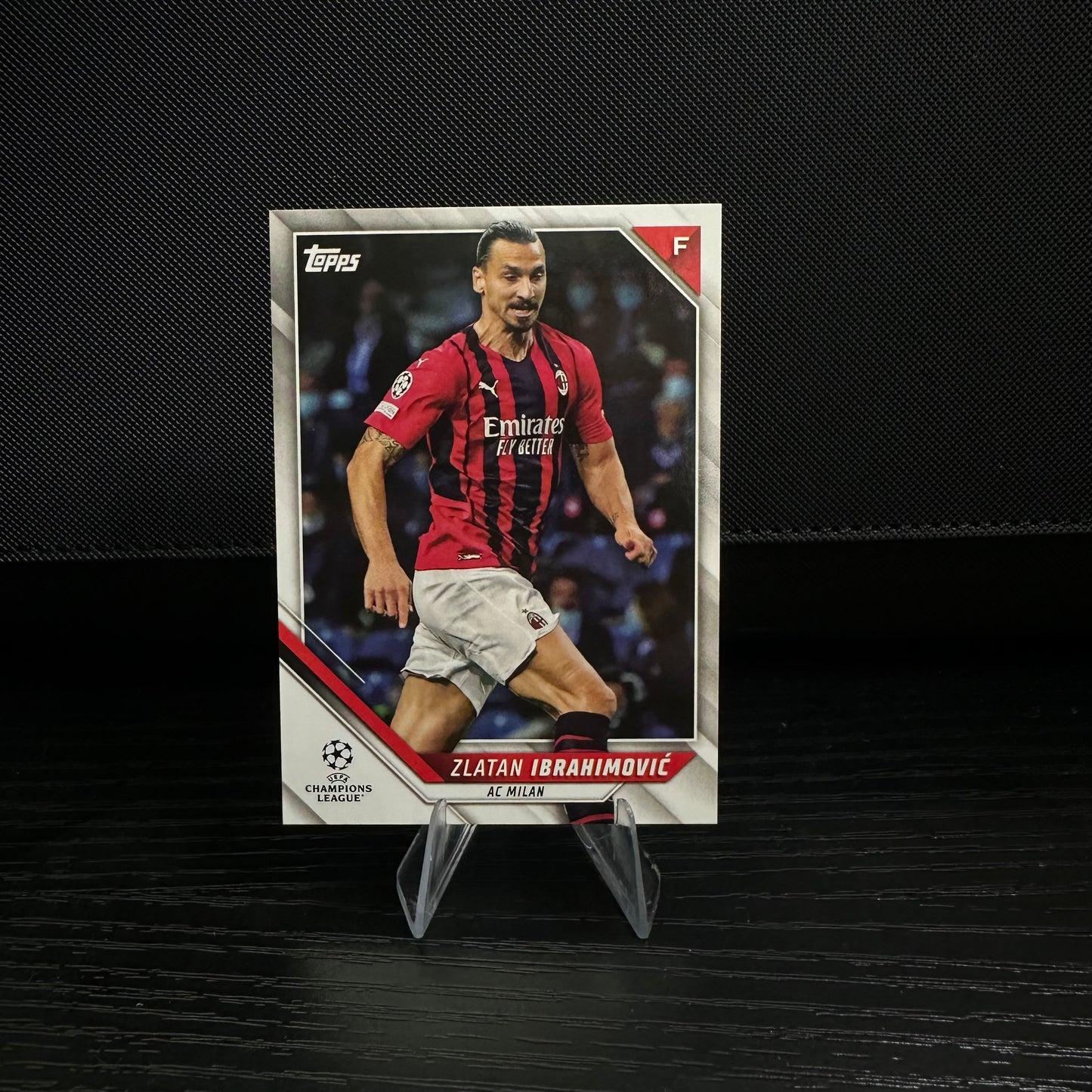 2021-22 Topps UEFA Champions League Zlatan Ibrahimovic AC Milan #52