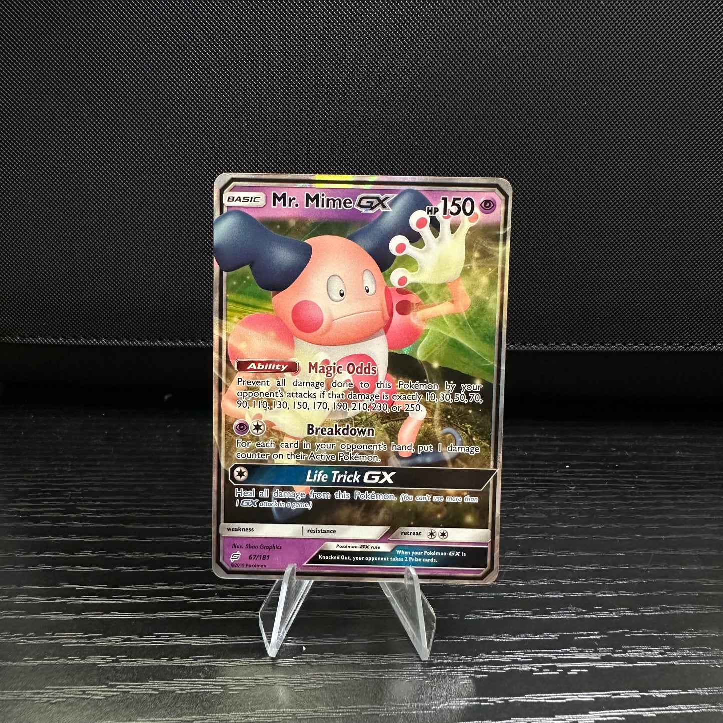 Mr. Mime GX - SM - Team Up (SM9) (Near Mint)