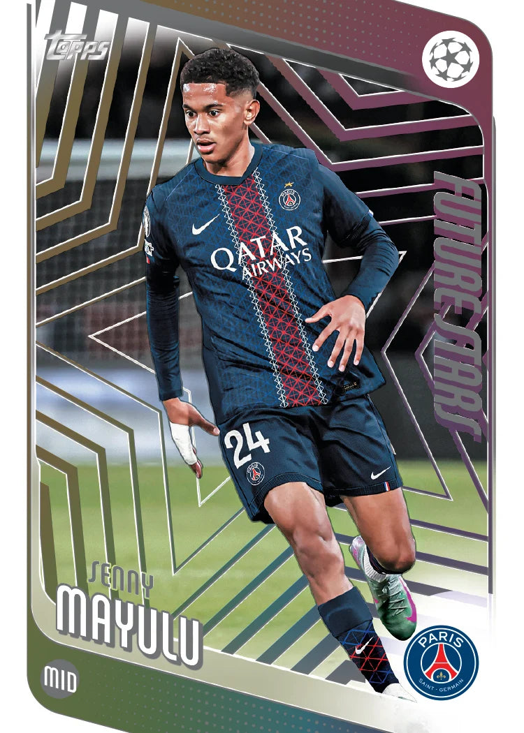 Topps UEFA Club Competitions 2025-26 Spring Tin
