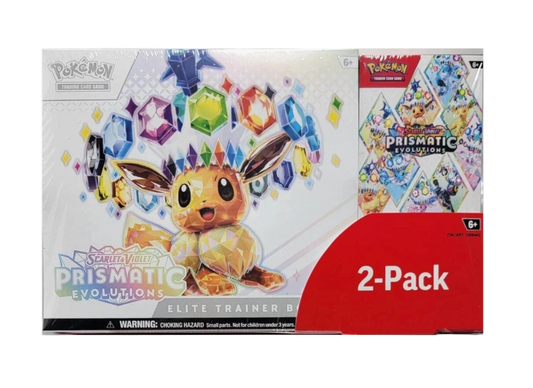 Costco Pokémon Prismatic Evolutions 2-Pack Trainer Box and Booster Bundle