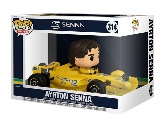 Ayrton Senna McLaren Deluxe Funko Pop! Ride Vinyl Vehicle #314