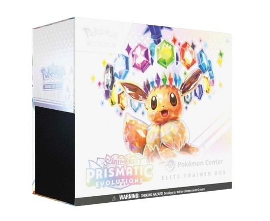 Prismatic Evolutions Pokemon Center Elite Trainer Box (Exclusive)