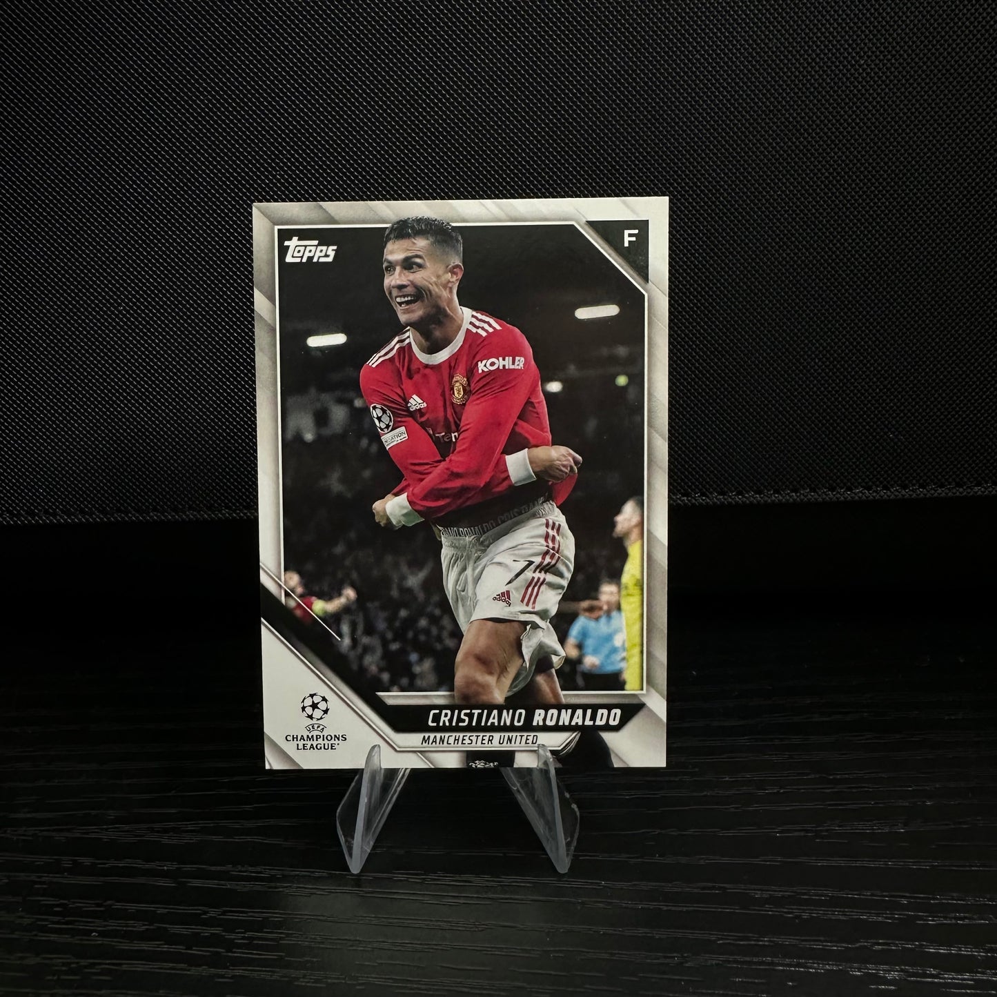 Cristiano Ronaldo 2021-22 Topps UEFA Champions League Manchester United #100