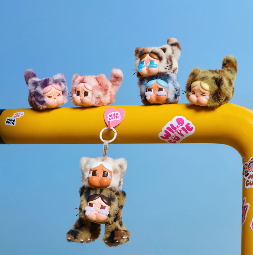 Pop Mart CRYBABY Wild but Cutie Series Vinyl Plush Pendant Single Blind Box