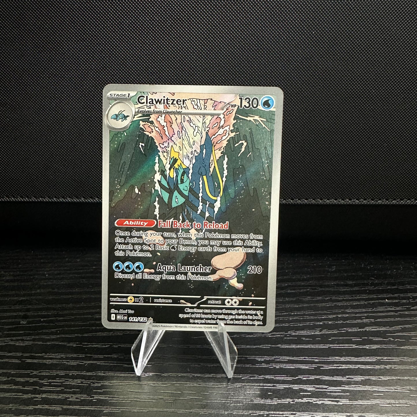 Clawitzer - 141/132 - ME01: Mega Evolution (MEG) (Near Mint)