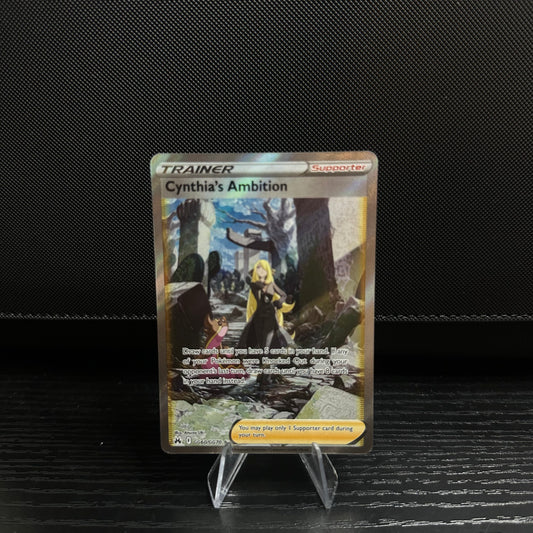 Cynthia's Ambition - Crown Zenith: Galarian Gallery (CRZ:GG) (Near Mint)