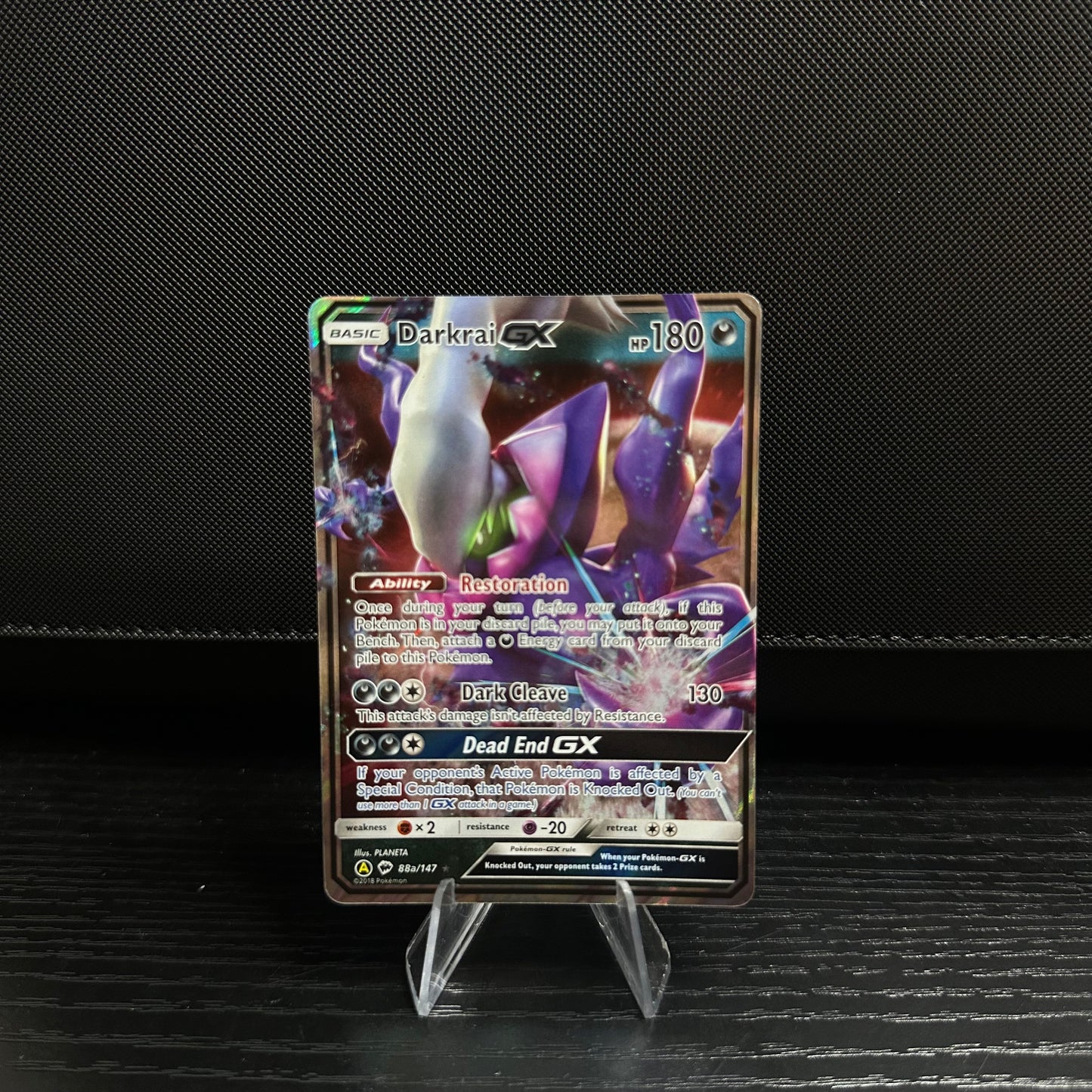 Darkrai GX - 88a/147 - Alternate Art Promos (PR) (Near Mint)