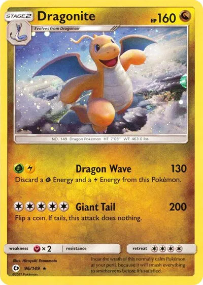 Dragonite - 96/149 (Cosmos Holo) - 096/149 - Miscellaneous Cards & Products (Lightly Played)