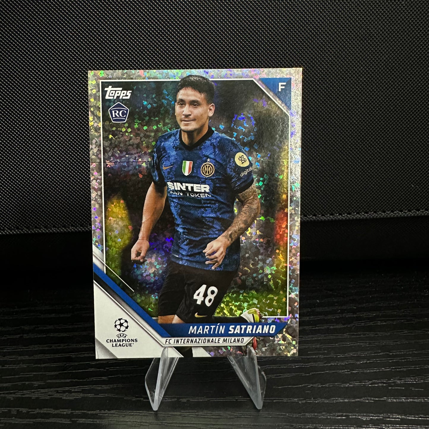 Martin Satriano 2021-22
Topps UEFA Champions League Sparkle Foil SP RC Rookie #40