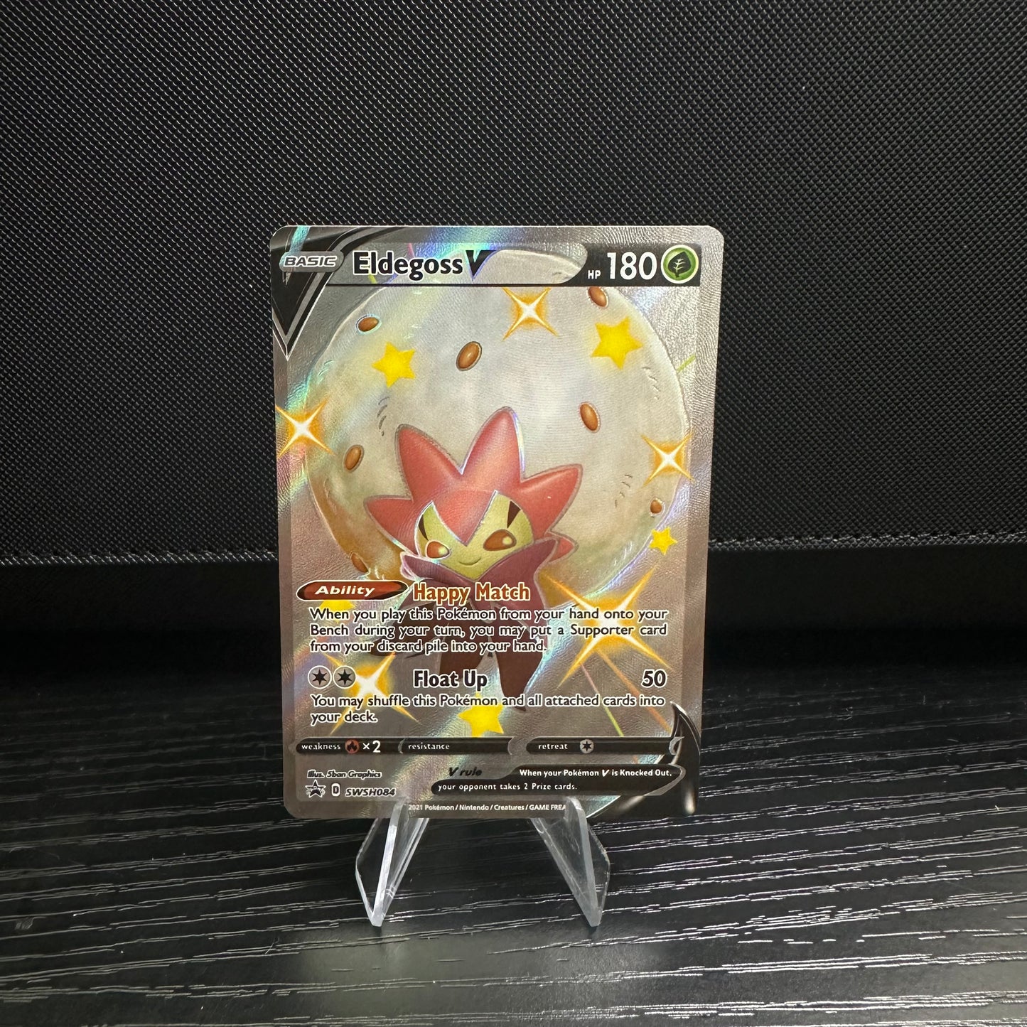 Eldegoss V - SWSH084 - SWSH: Sword & Shield Promo Cards (SWSD) (Near Mint)
