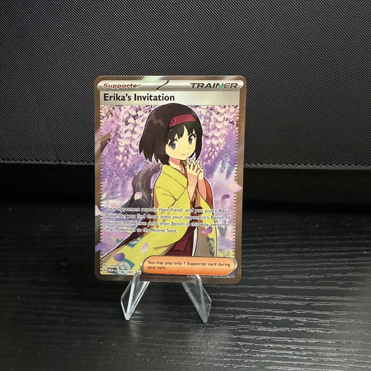 Erika's Invitation - 196/165 - SV: Scarlet & Violet 151 (MEW) (Near Mint)