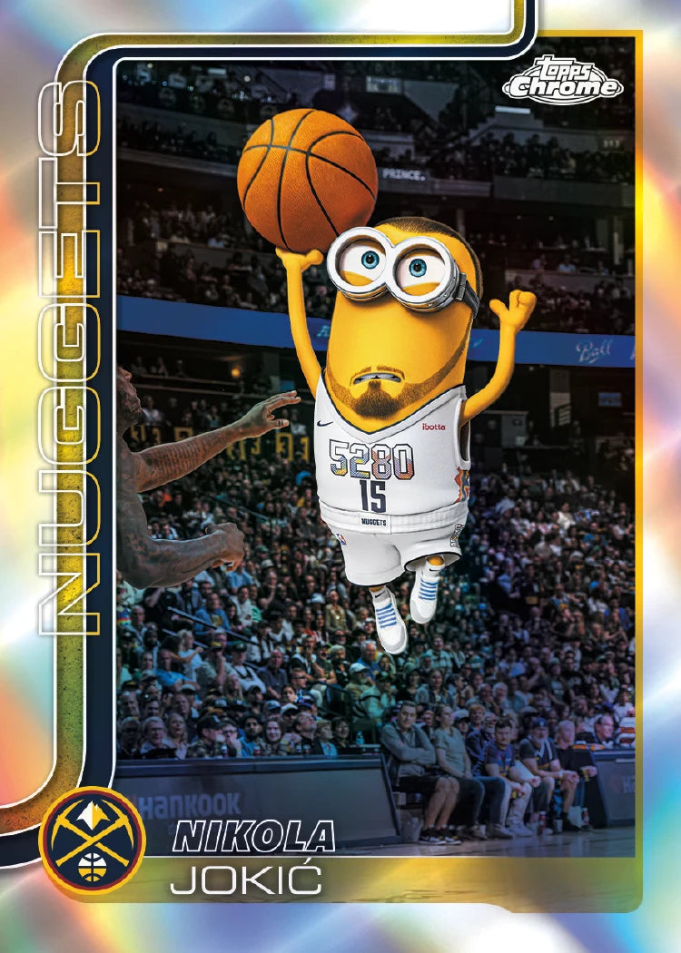 2025-26 Topps Chrome Updates Basketball Mega Box